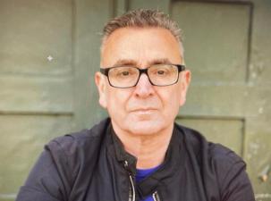 Portrait of Millionaires for Humanity founder Djaffar Shalchi.