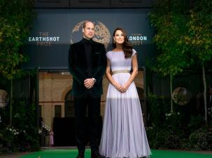 The Duke and the Duchess of Cambridge at the opening of 2021 Earthshot Prize.