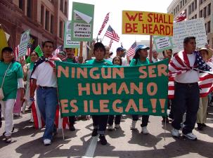 Los Angeles March for Immigrant Rights