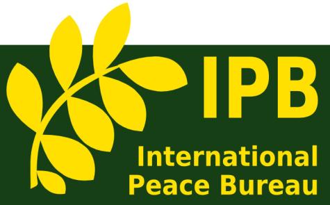IPB logo - text and simple picture of leaves in yellow on a dark green background