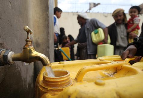 Sana’a Water Corporation helped pump fresh water to Amanat Al Asima in Yemen.