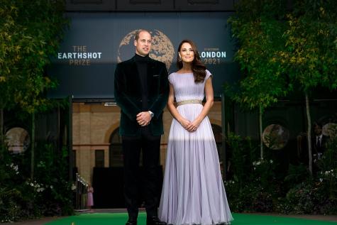 The Duke and the Duchess of Cambridge at the opening of 2021 Earthshot Prize.