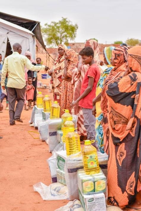 2025 Right Livelihood Laureate Emergency Response Rooms activities in El-Obeid, capital of the state of North Kordofan in Sudan.