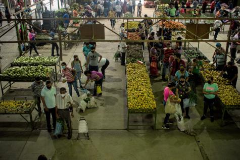 Food market by Cecosesola in Venezuela