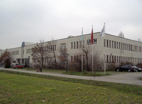 IUCN Headquarters located in Gland prior to the construction of the Conservation Center in 2006