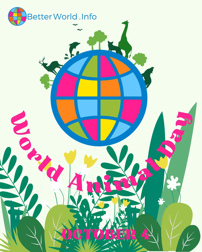 Graphic for World Animal Day