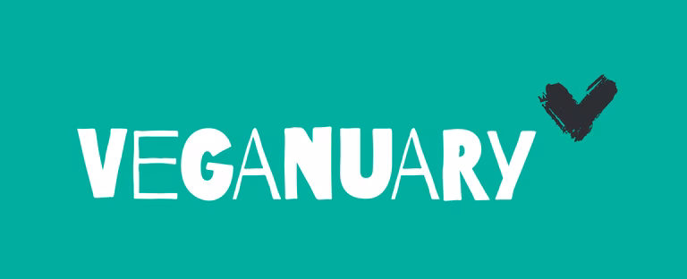 Green logo for the nonrpfit organisation Veganuary